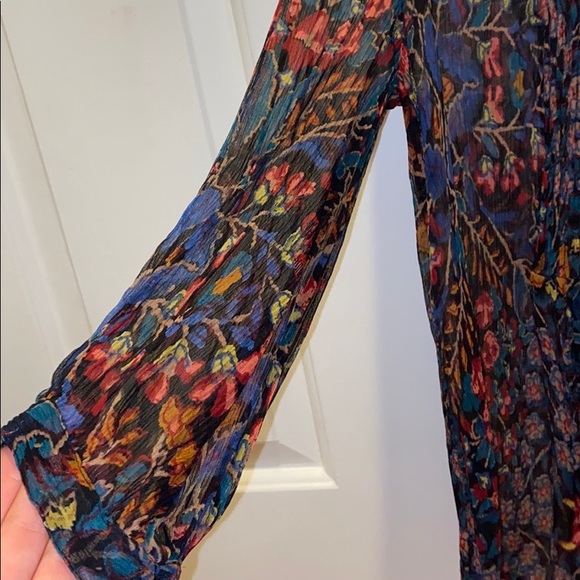 Joie luxury silk long sleeve top - Picture 3 of 5